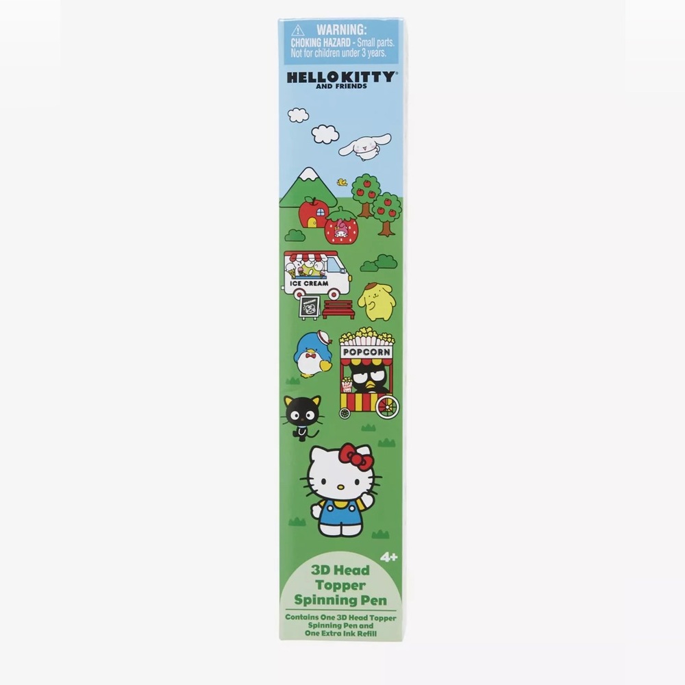 Hello Kitty And Friends 3D Head Topper Spinning Pen CONFIRMED